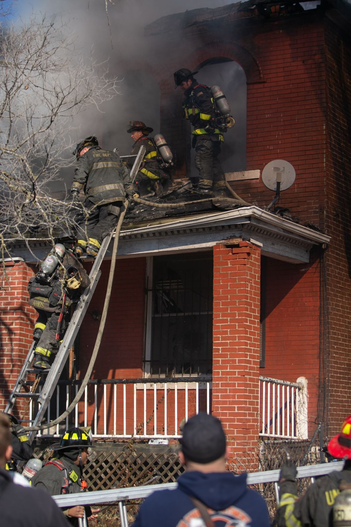 Firefighters fight blaze in Wells-Goodfellow